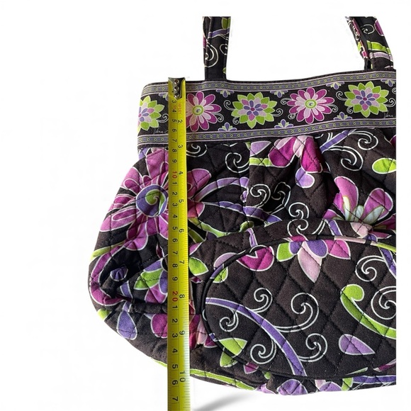 Vera Bradley Multicolor Floral Bag with Black Accents - Picture 5 of 11